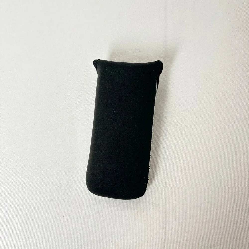 O'neill Black‎ Soft Sunglasses Case Hook and Loop Closure White Logo Accessory